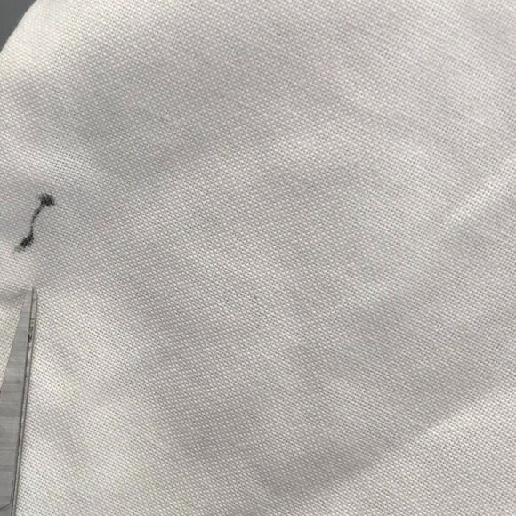 Dickies Mens Work Dress Shirt Size 18-18.5 Neck White Long Sleeve Button-Down - Picture 6 of 12